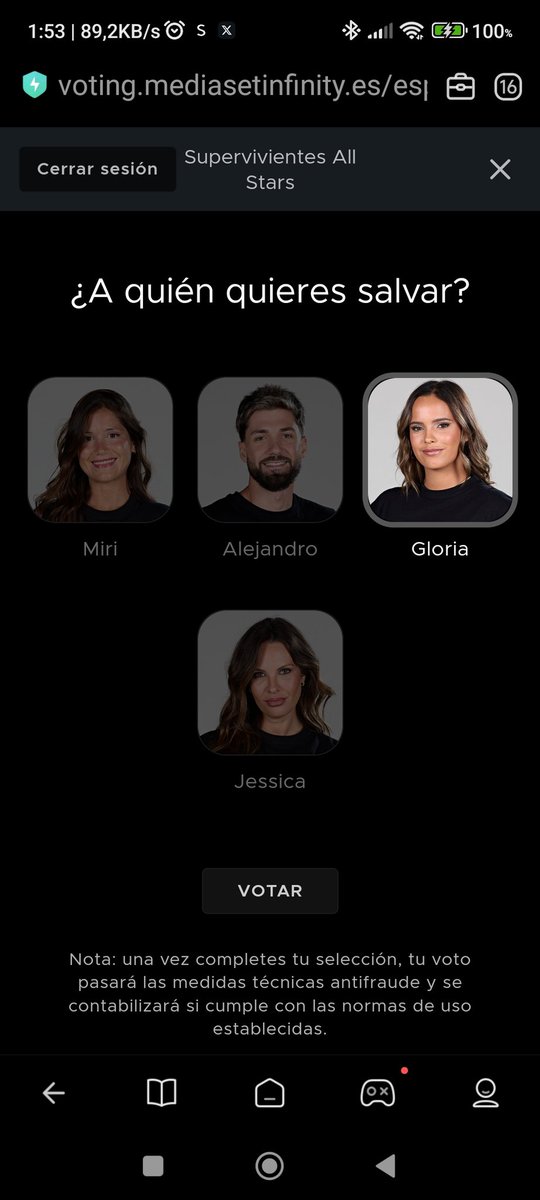 Hay que salvar a Gloria ,vamosssss💪💪💪💪💪💪