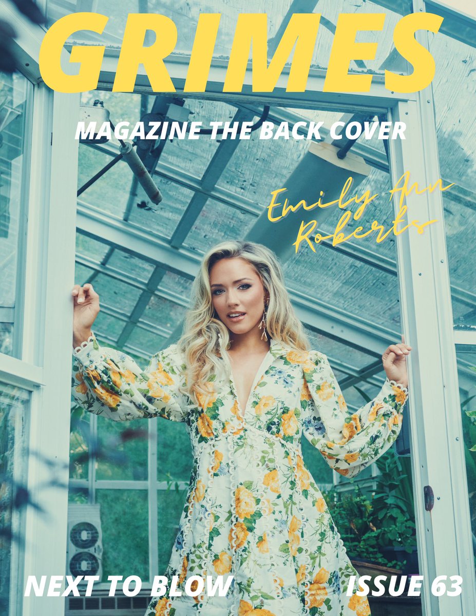 aliciagrimes71's tweet photo. Grimes Magazine: The October 2025 Issue! It’s out now! @OmarRudberg takes the cover of #GrimesMagazine @emilyann_music takes the back cover and #nexttoblow

#music #aliciagrimes #grimesmag #twitter #musicmagazine #musicartist https://t.co/UzmjthoUdB