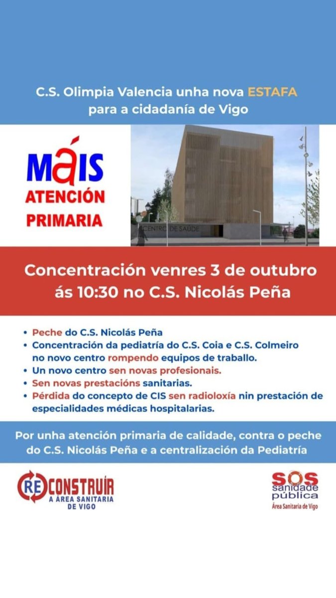 #Vigo | Apuntar esta protesta que terá lugar na cidade