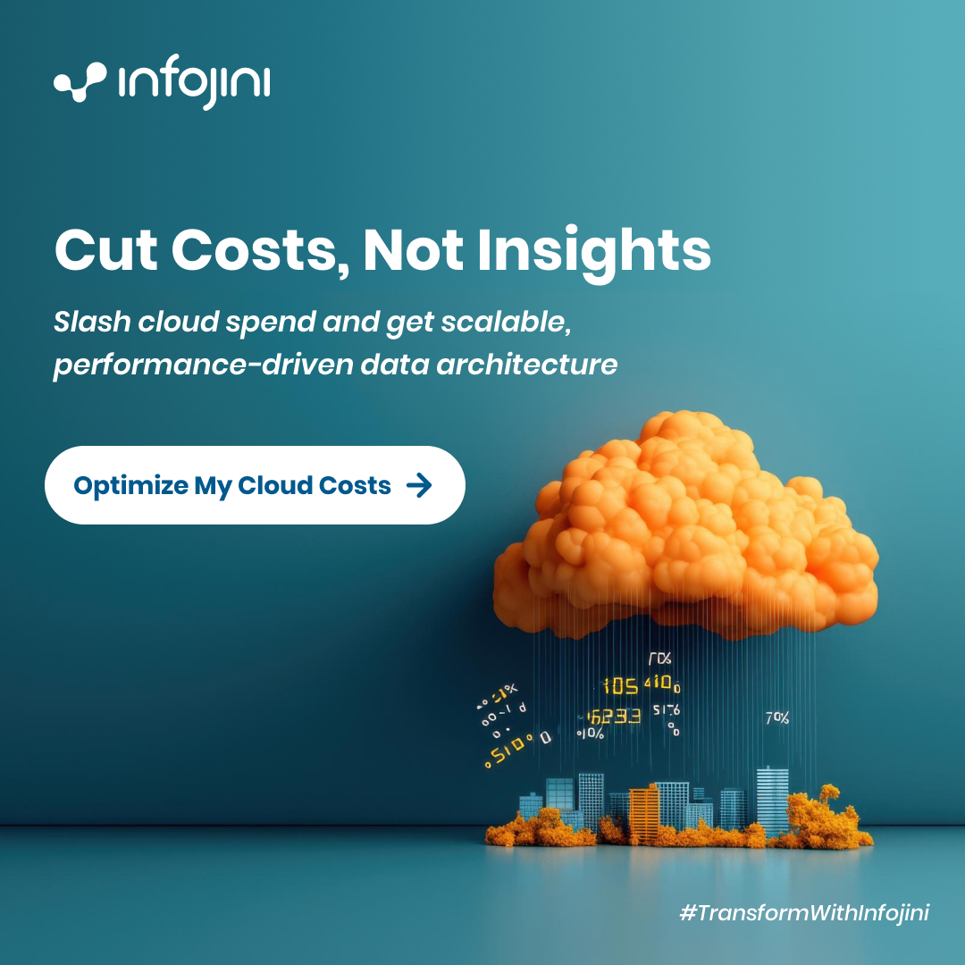 infojini_inc's tweet image. Cloud &amp;amp; storage costs climbing every quarter?
Your data infrastructure might be doing more harm than good.
We optimize, right-size, and modernize your architecture.
lp.infojiniconsulting.com/data-and-analy…
#CloudOptimization #DataAnalytics #CostSavings #BusinessIntelligence #TransformWithInfojini