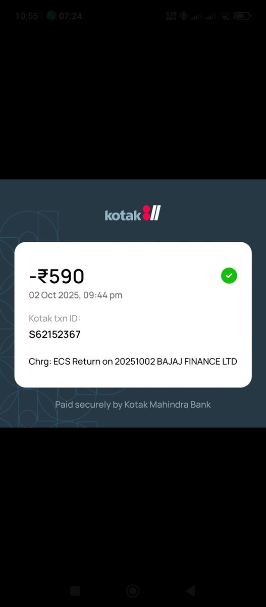 veerkumar07's tweet photo. @Bajaj_Finance 

My amount debit my account without any rezan this company scamr my amount return please https://t.co/rl70zVARbw