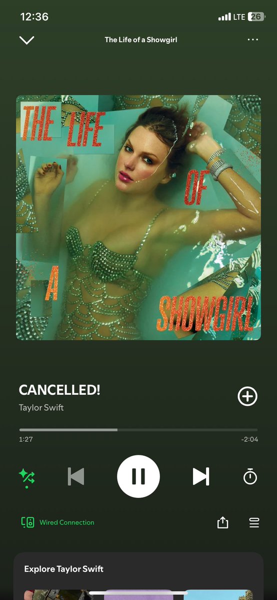 A BANGER!!!!!!!! 😍😍😍😍😭😭
#TSTheLifeOfAShowgirl