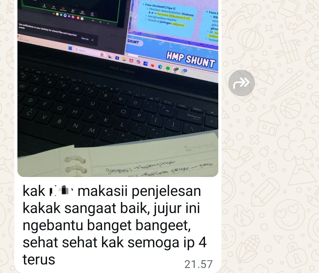 rainesdailyy's tweet photo. a lil life update: aku jadi tutornya maba‼️ here's what they say (so cute🤏) https://t.co/VLfxMsL1vt