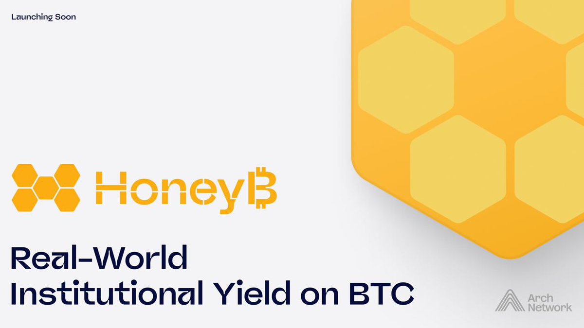 HoneyBbtc's tweet image. We’re coming out of stealth—and it’s time to make Bitcoin productive. 

For too long, BTC has been the world’s largest idle asset. Incredible store of value. Zero access to real yield. 

Today, that changes. 

Introducing HoneyB : Real Yield. Real Bitcoin 🧵 👇