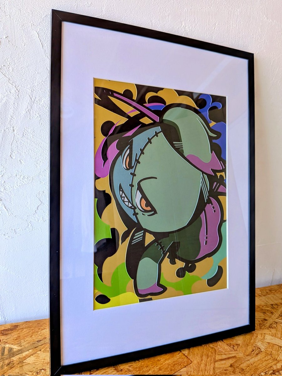 あざっす！
カートン購入特典のアートパネル届きました。素晴らしいクオリティ✨️

まだまだ残りのBOX開封せねば…

#CNPトレカ 第二弾 ハイクラスパック 『魂魄の冥導師』7,000BOX達成おめでとうございます！