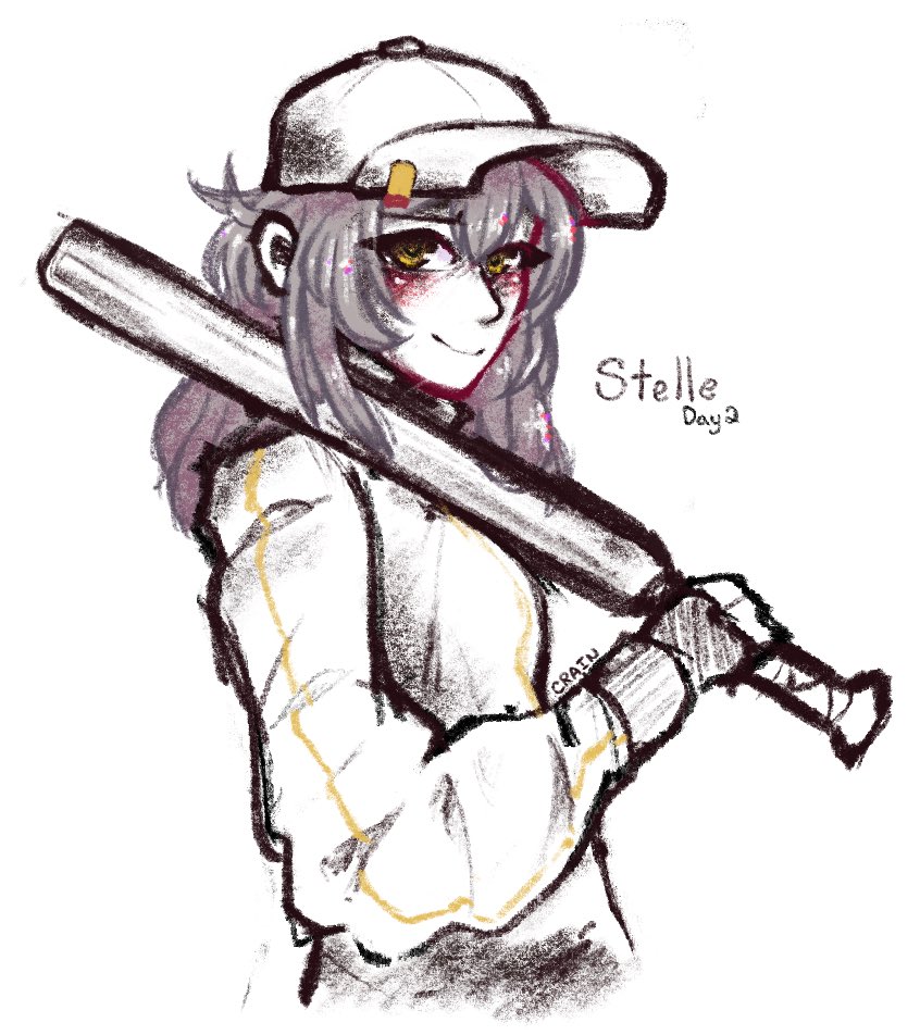 crain_draws's tweet photo. Stelle ⚾️ - #HonkaiStarRail https://t.co/q9YZxMXjWv