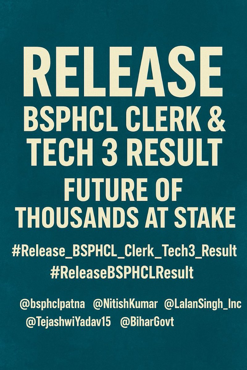 Gautamkr1998's tweet photo. #Release_BSPHCL_Clerk_Tech3_Result https://t.co/MBb8KkAbpd