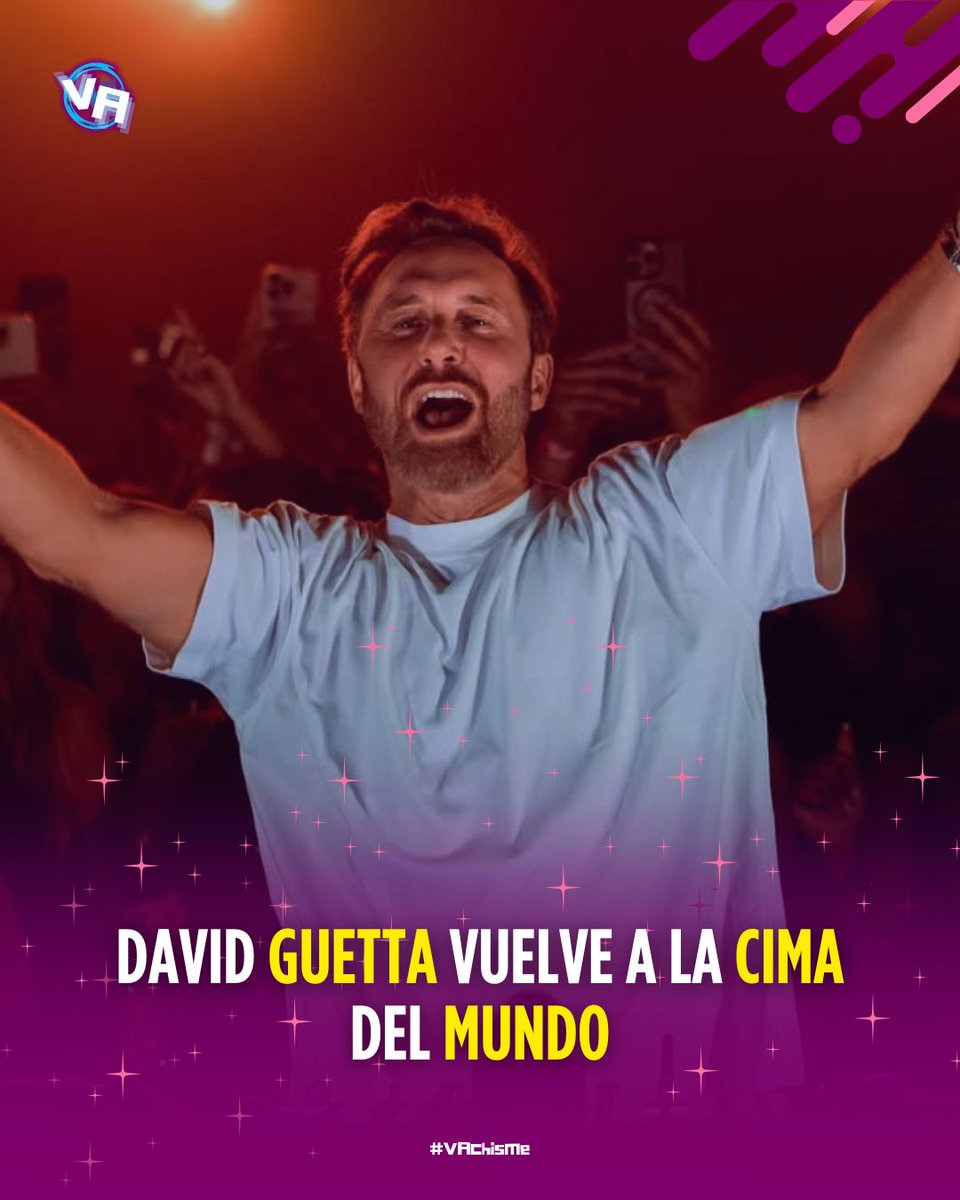 Voces_Al_Aire_'s tweet image. #Música | La revista DJ Mag dio a conocer su esperado Top 100 DJs 2025 y el ganador absoluto es David Guetta, quien una vez más se consolida como el DJ número uno del planeta. 

-

#DavidGuetta #Top100DJs #DJMag #EDM #VA #VocesAlAire