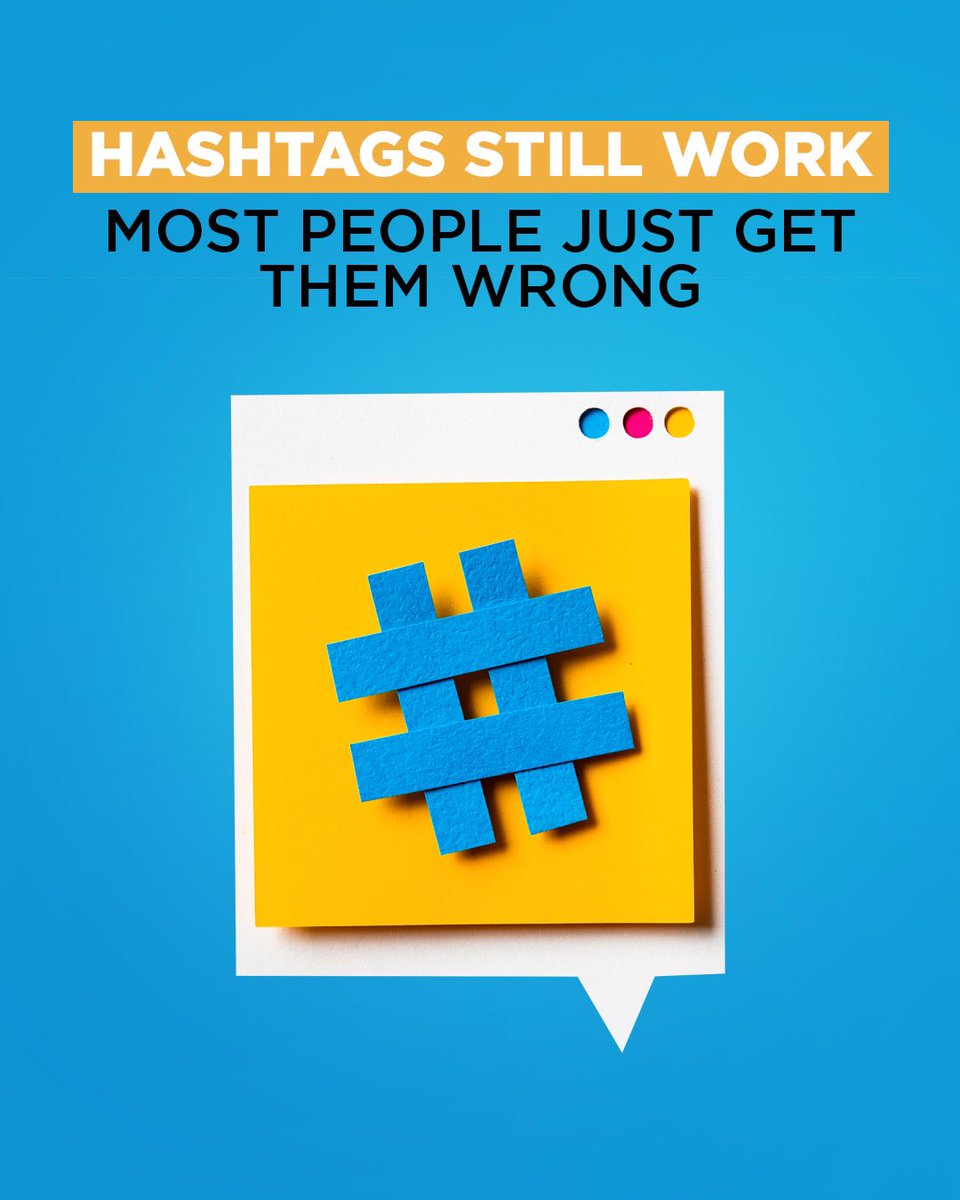 mindfieldigital's tweet image. Hashtags aren’t dead, but lazy hashtagging is 💀

When used right, they boost reach, improve discoverability, and keep your content working longer.

Contact us to build a strategy that gets your work in front of the right people!

#MindFieldDigital  #HashtagStrategy