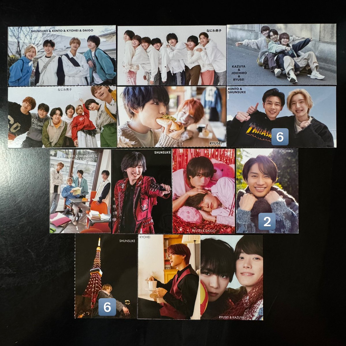 Snow_9_m_'s tweet photo. **
【譲】 なにわ男子 ( １ )

両面同じグループの厚紙です｡

"【譲】デビュー組"の方にも
在庫ありますのでご確認ください｡

 #未玖_厚紙在庫
 #厚紙交換
** https://t.co/XR7yFBFhJM