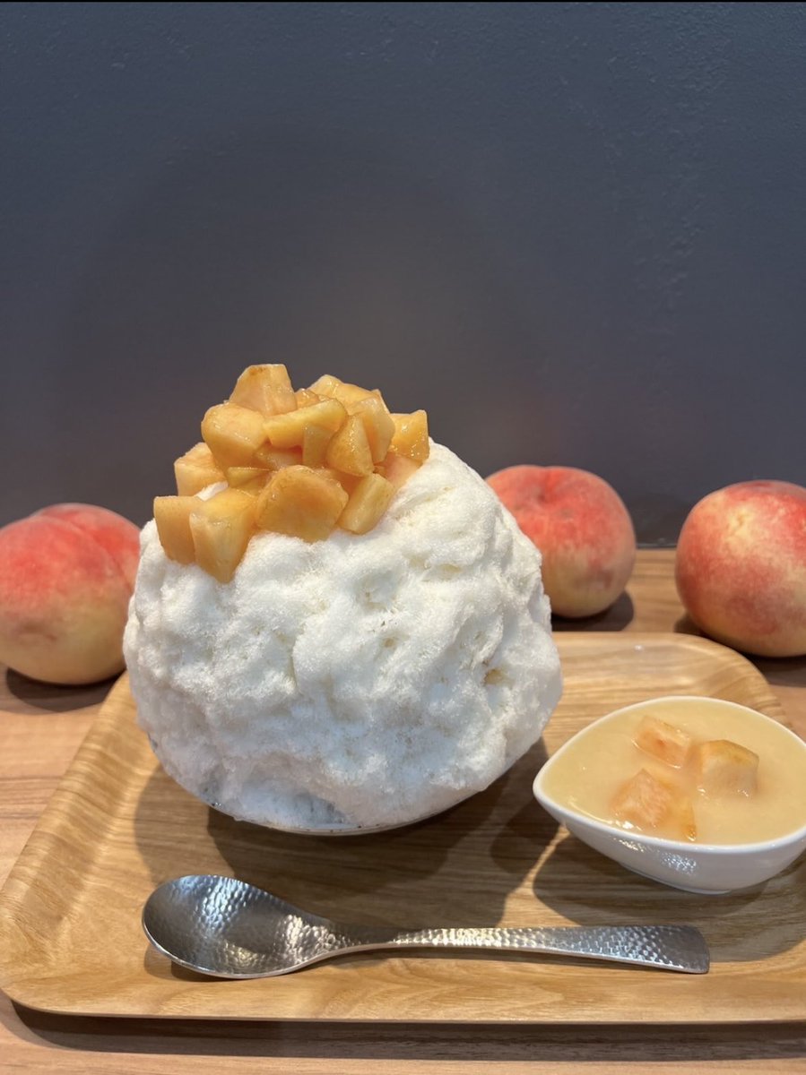 den_en2025's tweet photo. 🍑桃ランド🍑
🍑桃アールグレイ🫖
販売再開してます‼️
無くなり次第終了となりますのでお早めに‼️
#かき氷 #早稲田 #DENEN #桃 #桃スイーツ https://t.co/NTMKn1m9qa