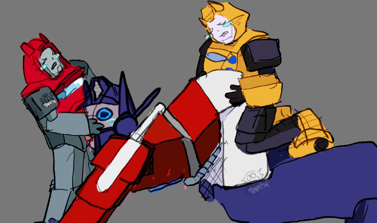 TuneAfsh's tweet photo. Idk lol stupid doodle 
#valveplug #cliffjumper #bumblebee #optimus Hashtag i draw better than this https://t.co/l9Y8Mlw5GM
