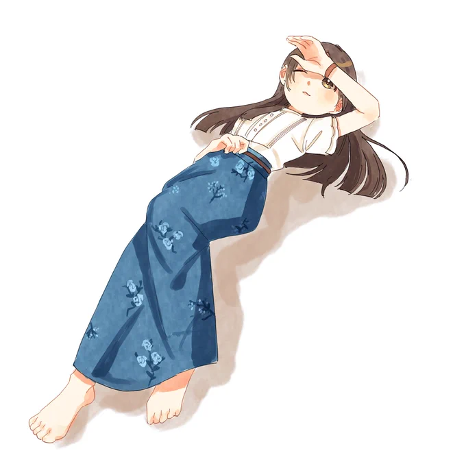 寝そべり千奈ちゃん