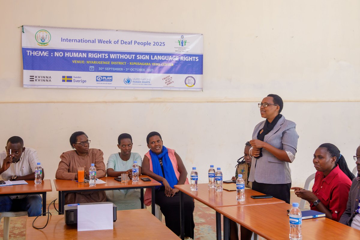 Rwanda National Association of Deaf Women (RNADW) tweet media