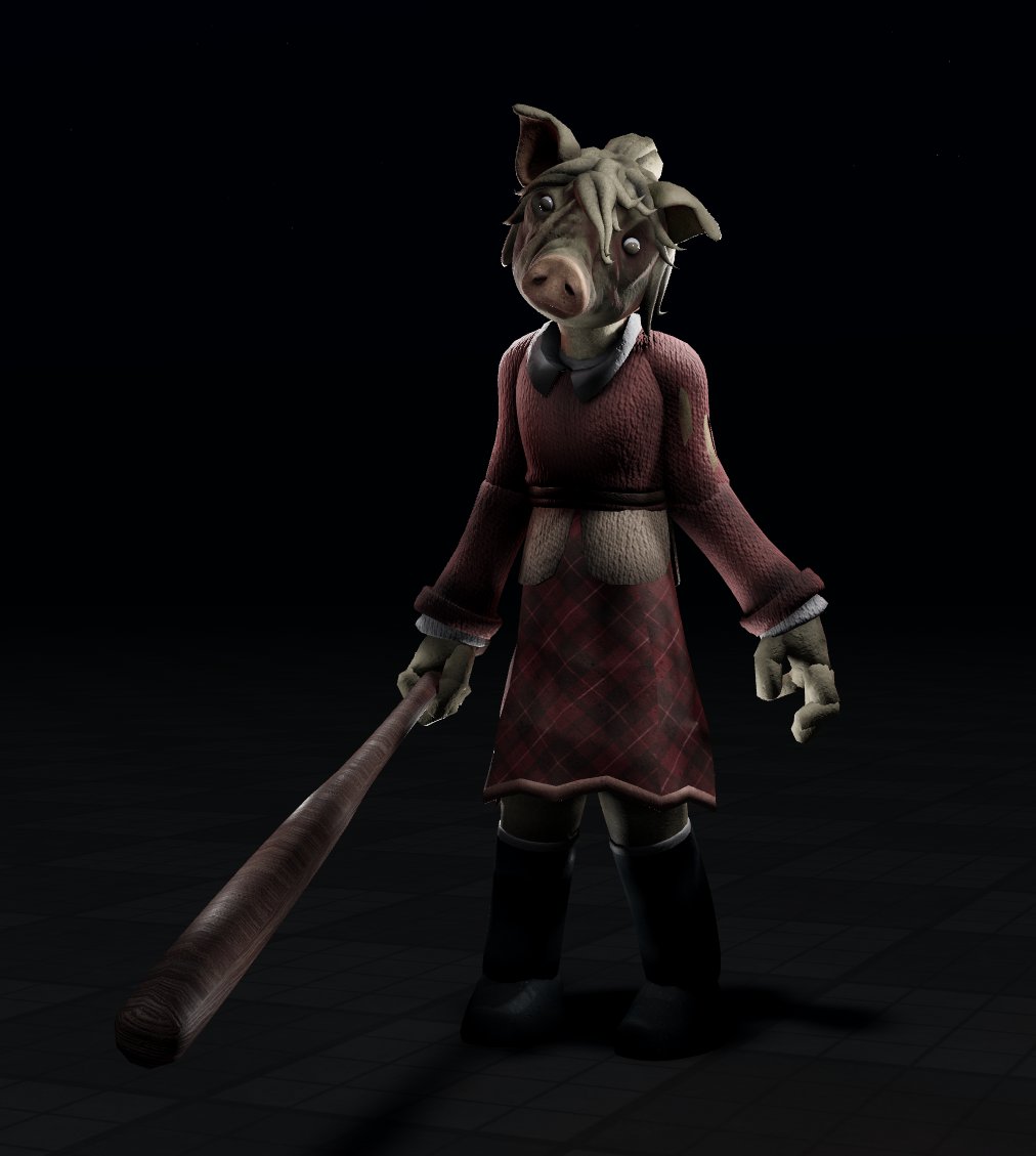 i know im late but I wanted to do sumthin 
#piggytober2025  #RobloxDev