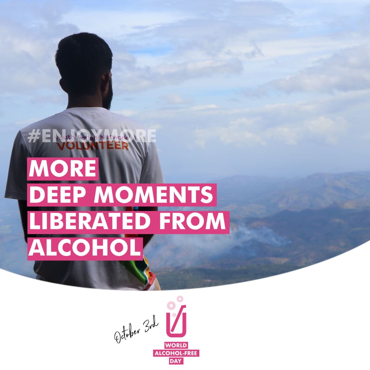 October 3rd is World Alcohol-Free Day. Alcohol is a depressant—yet marketed as fun &amp; trendy. Let’s break the lie, raise awareness, and teach our youth the truth about alcohol’s real effects &amp; industry narratives ✨

#enjoymore without alcohol