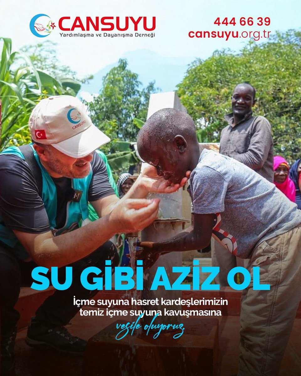 CansuyuBatman's tweet image. İçme suyuna hasret kardeşlerimizin, temiz içme suyuna kavuşmasına vesile oluyoruz.

Online bağış: cansuyu.org.tr/bagis