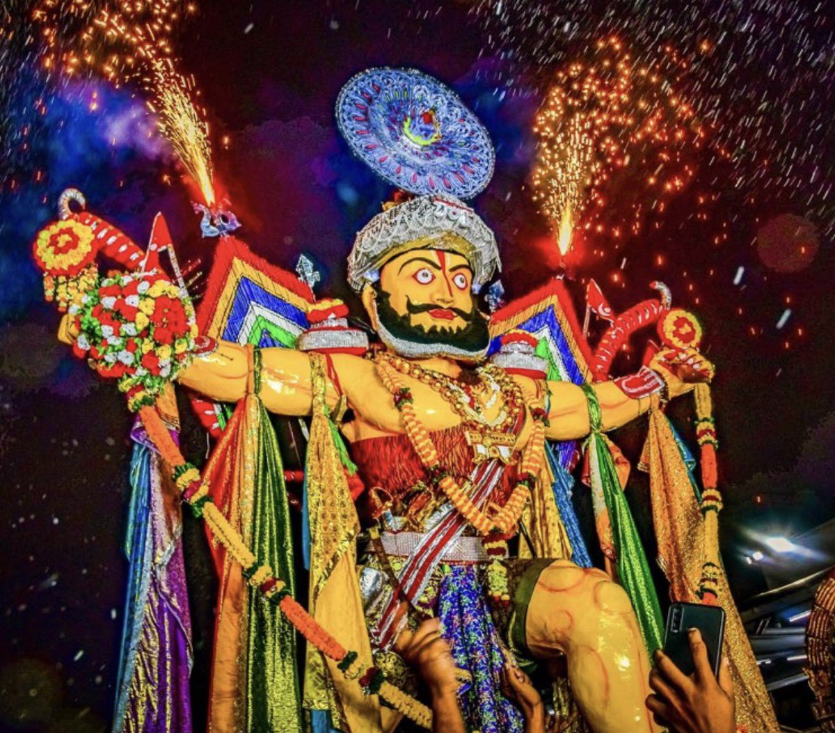 While the rest of Odisha will celebrate Maa Durga Bhasani Jatra today, Jagannath Dham, Puri will observe #GosaniJatra this evening, an ancient form of #DurgaPuja rooted in Jagannath culture.

Jagannath culture is truly unique! 🙏