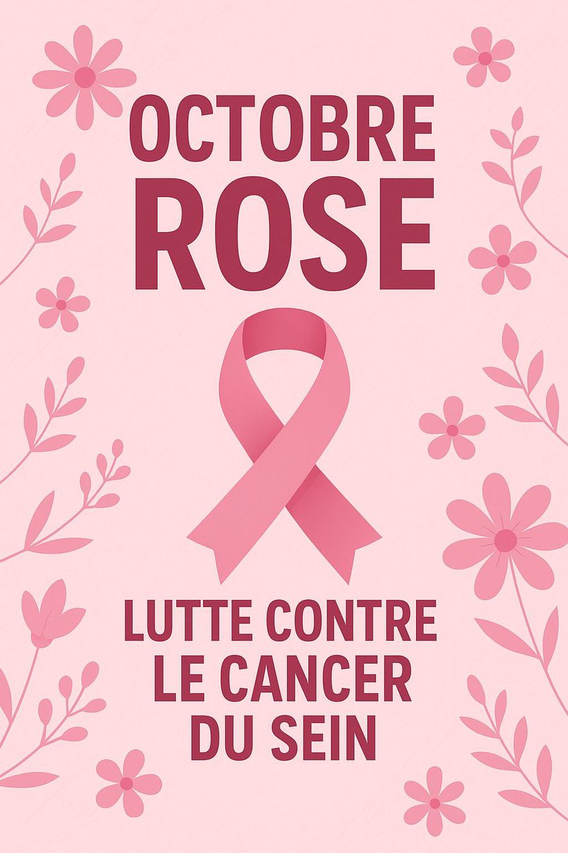 #StopCancer : Le cancer du sein n’est pas une sentence irrévocable.  
En parler, c’est déjà agir.Le dépistage sauve des vies. Le traitement redonne de l’espoir.  
Ensemble, brisons les tabous et avançons vers la guérison.  

#OctobreRose #DépistagePrécoce #EnsembleContreLeCancer