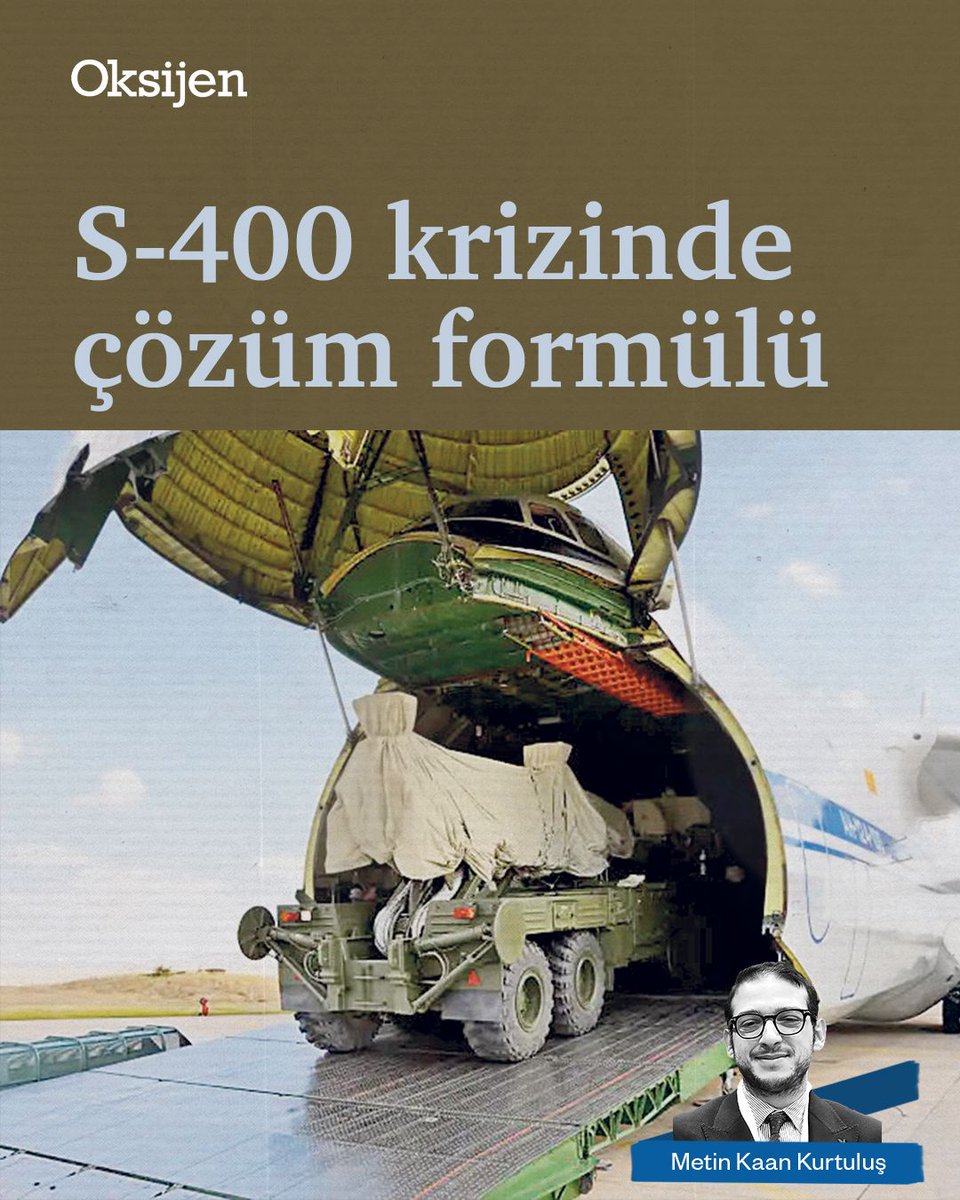 GazeteOksijen's tweet photo. Türkiye’nin ABD’den F-35 satın almasının önündeki en büyük engel olan S-400’ler konusundaki çözüm arayışında sona yaklaşıldı.

Türkiye’nin eski NATO Daimi Temsilcisi Fatih Ceylan’a göre S-400’leri kalıcı olarak atıl halde tutmak, nihai onayı verecek ABD Kongresi’ne karşı Trump’ın elini rahatlatabilir. Bu durumda S-400’ler ya İncirlik Üssü’ne ya da bir NATO tesisine taşınabilir.

Metin Kaan Kurtuluş'un (@mkaankurtulus) haberi Oksijen’de.

https://t.co/gvij4lTiVw