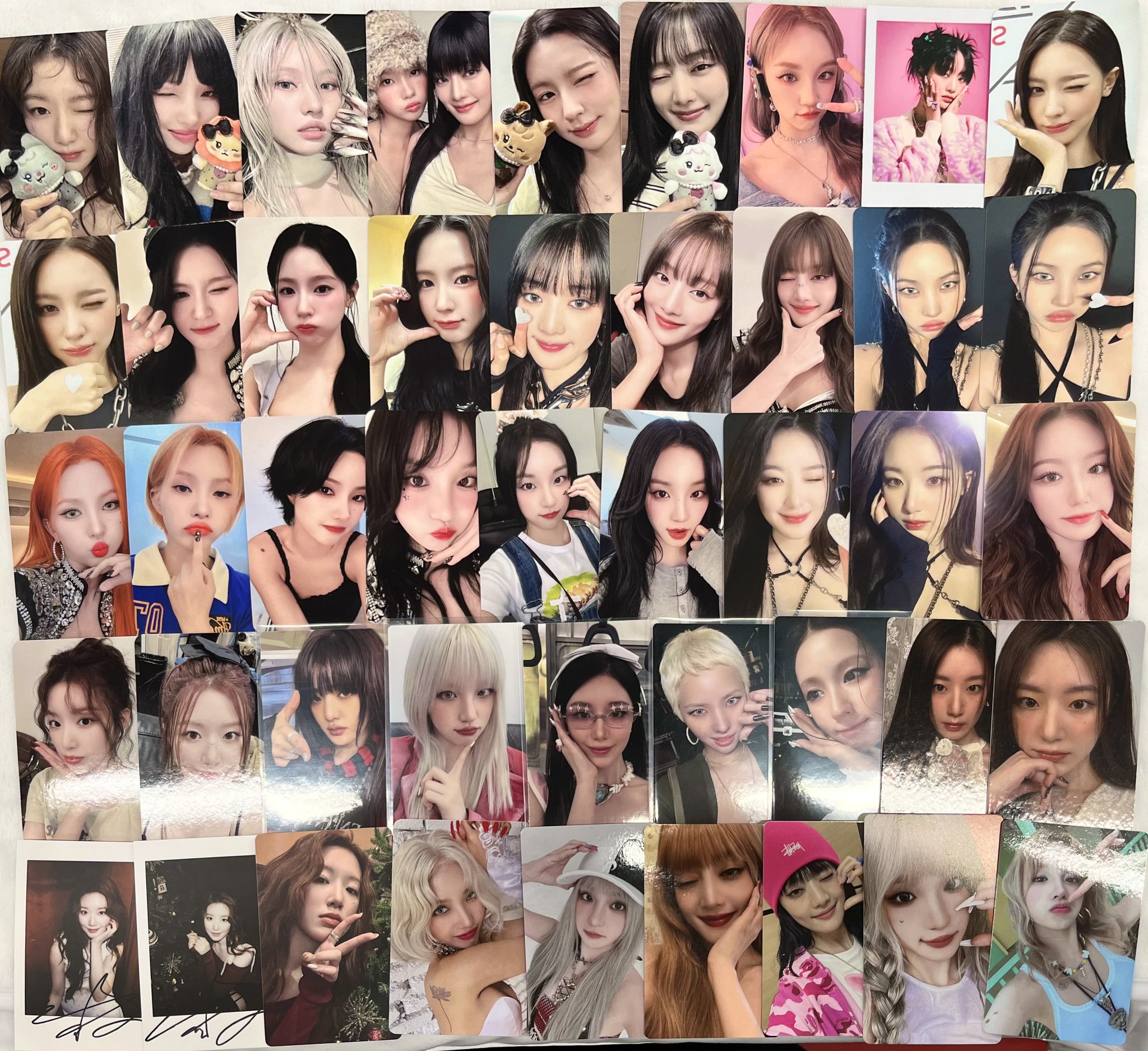 i-dle 日本ツアー埼玉会場 ユニット トレカ四枚セット i-dle 日本ツアー埼玉会場 ユニット トレカ四枚セット