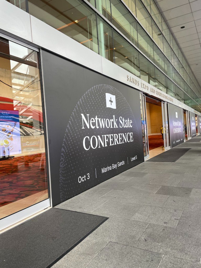 _RichardTeng's tweet image. Early start at the @thenetworkstate conference. 

Always great to exchange ideas on the future of decentralization.

Thanks for the thoughtful conversation, @balajis!