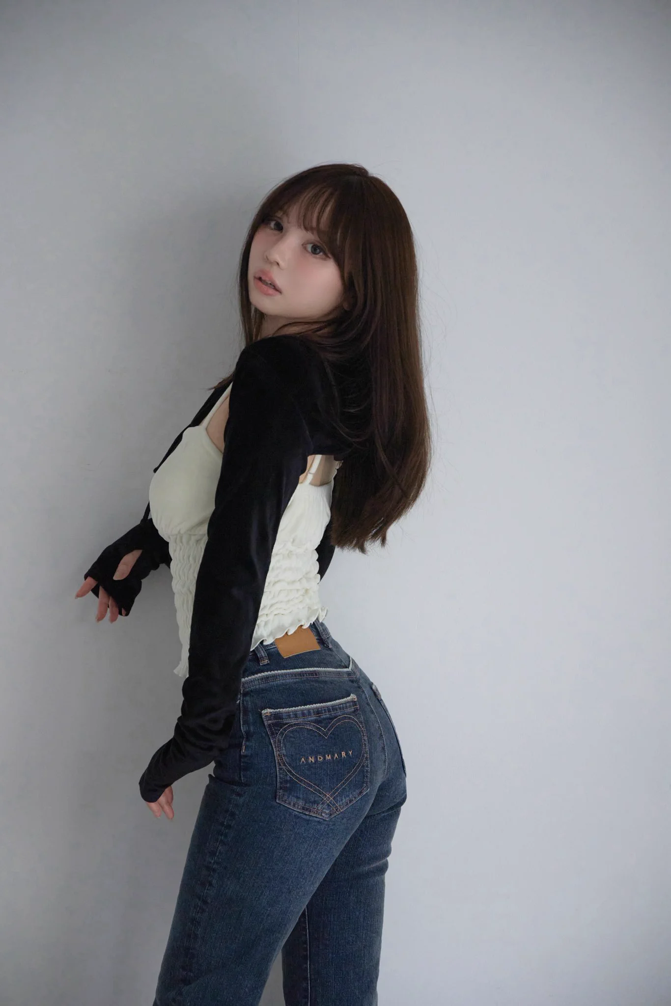 トップス ANDMARY Mei shirring tops pink andmary on X: 