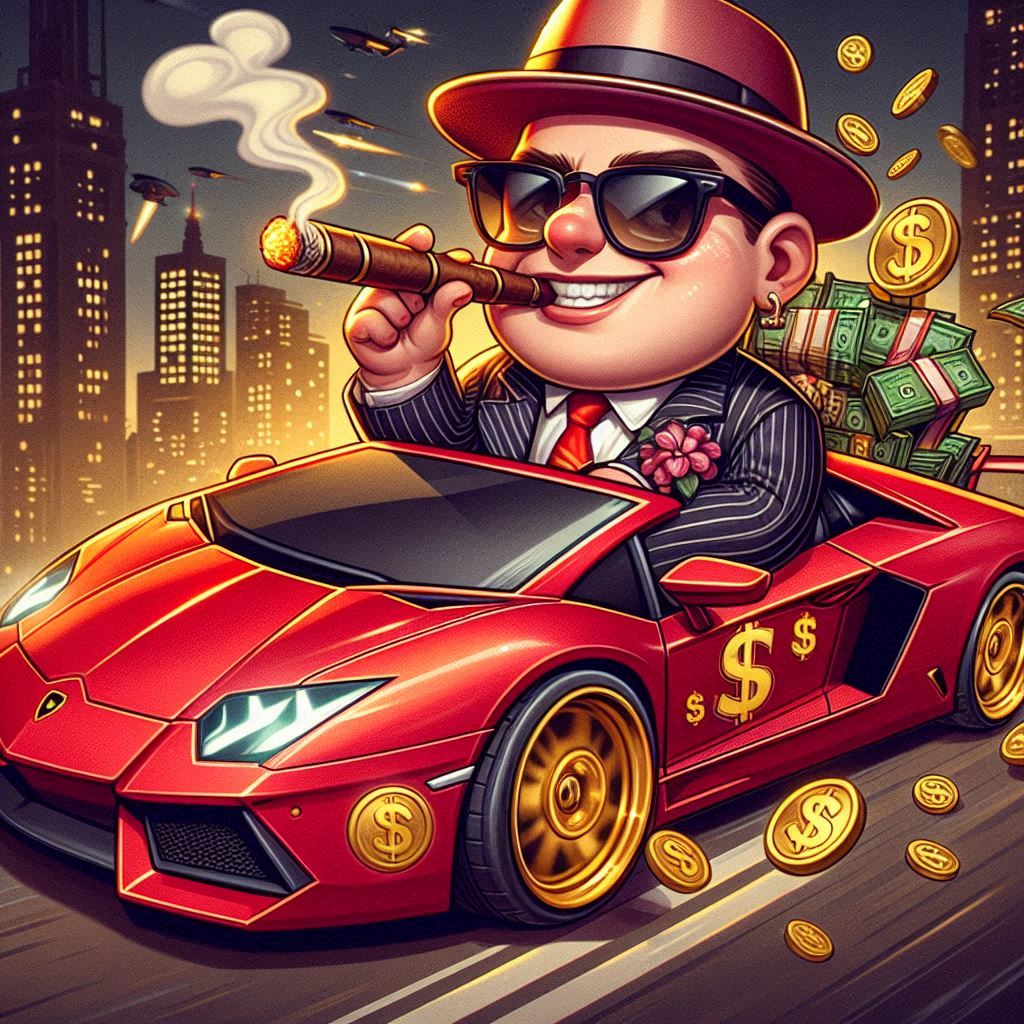 With Capo in the Lambo, anything is possible. 🚀💰
 #CaponeCoin isn’t just crypto — it’s the highway to millionaire status.

💰 "Capone’s math is simple: Early loyalty = #millionaire future 📈."

#memecoins #SolanaMemeCoins #CryptoInnovation #SolanaAirdrop