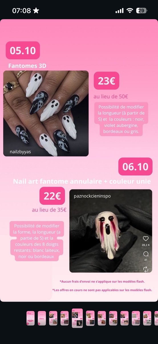 papannepo's tweet photo. Je vous poste mes press-on nails à  prix cassé d’Octobre !!!

De 14€ à 38€ 💕

Commande sur insta ✨ https://t.co/7iIlMyCOGE