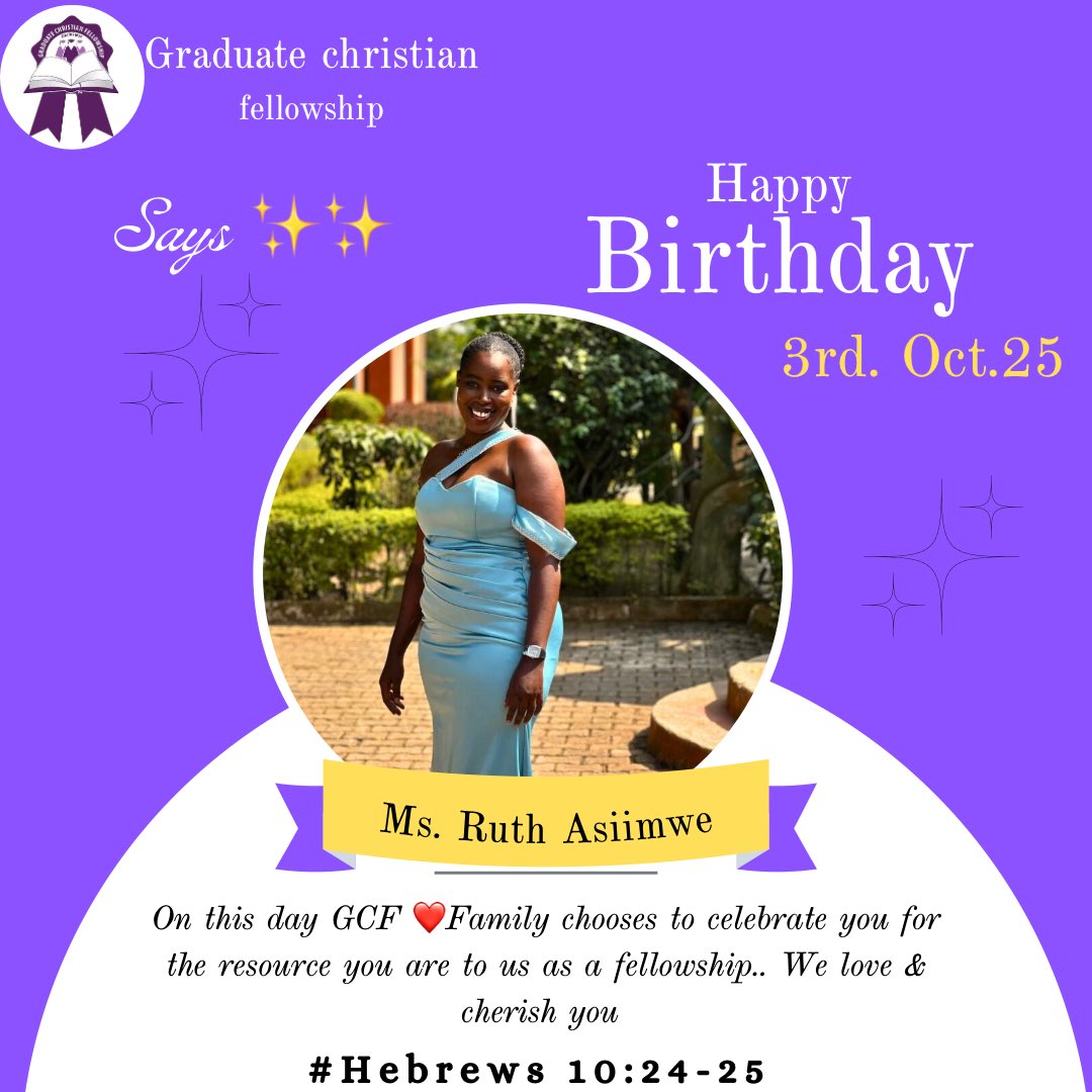 GCFstj's tweet photo. Happiest Birthday dear Ruth
You are dearly loved by Gcf
#Gcf
#SpurOneAnother https://t.co/h6qdmMAecW