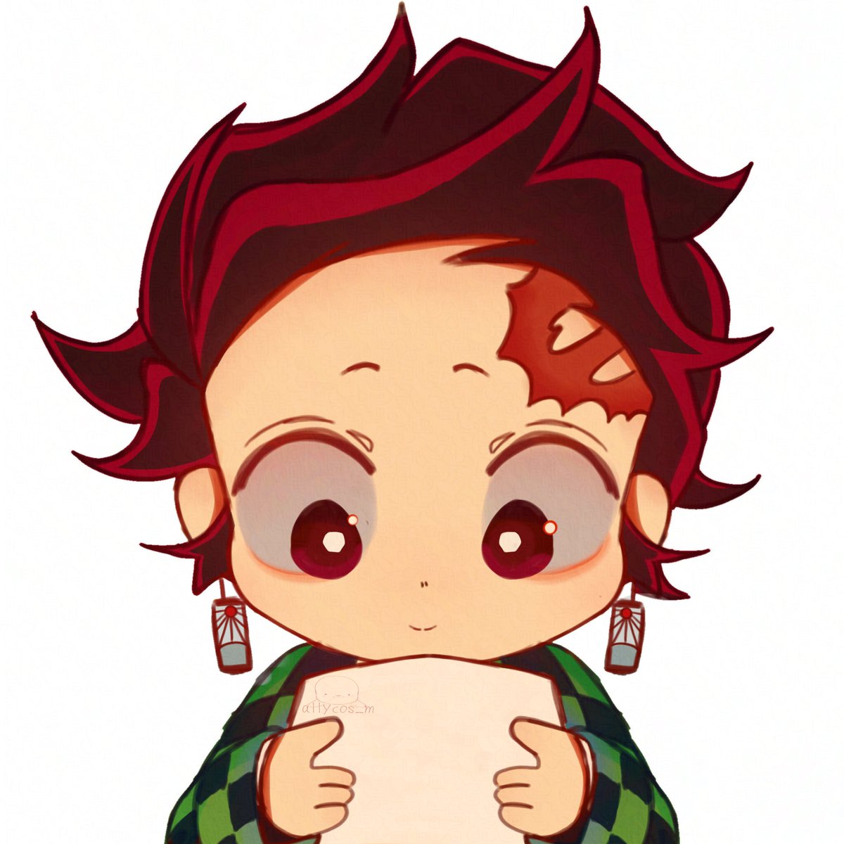 allycos_m's tweet photo. #tanjirokamado #炭治郎
drawing of Tanjiro excitedly reading a letter :3 https://t.co/Qza7bk9dwF