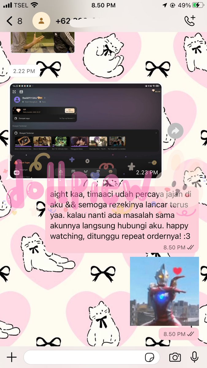 dollpiew's tweet image. ㅤㅤㅤㅤ
୨୧ 595 - 598 . . 🎀💭 in this universe, nothing is more wonderful than my lovely cust! ૮ • ﻌ - ა ♡ : loklok - dramabox - canva ㅤㅤ
ㅤㅤㅤㅤ