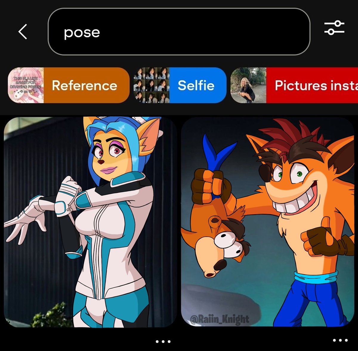 I don't know... I think this is something these two would do...  🏁💙💞🧡🎣

#MegumiBandicoot
#FakeCrash
#CrashBandicoot 
#CrashBandicootFanart
#Fakegumi