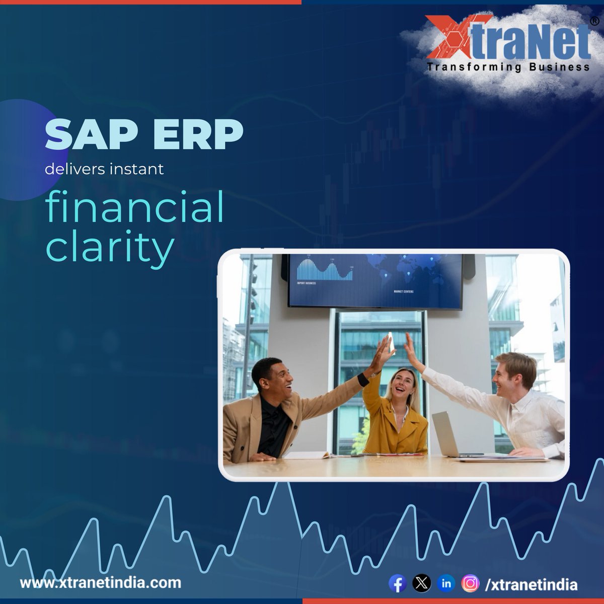 xtranetindia's tweet image. With SAP ERP and XtraNet, finance teams move from frustration to foresight. Real-time clarity, seamless integration, and smooth deployment bring confidence to every decision. Is your finance ready for precision?

#xtranet #xtranettechnology #bhopal #xtranetindia #synergyplatform