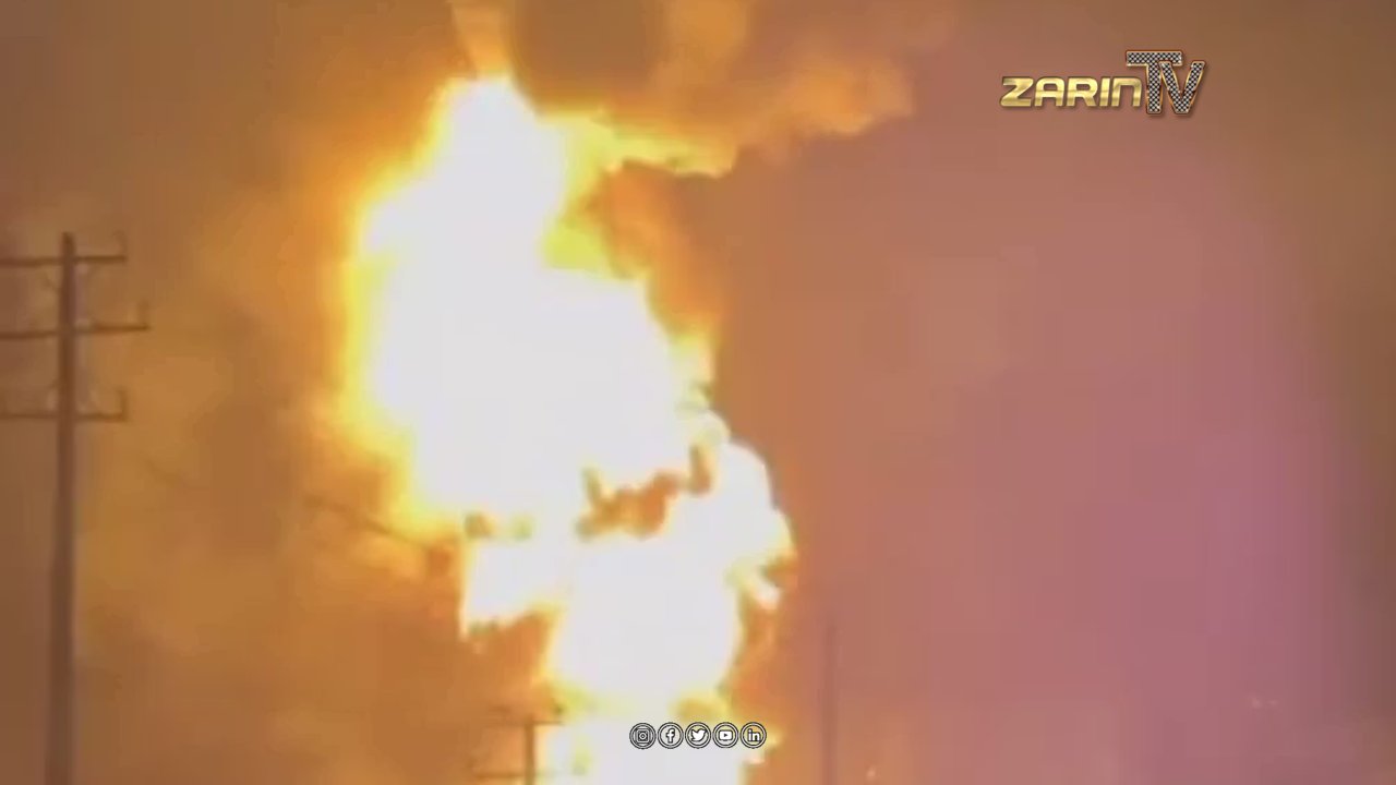 آتش سوزی گسترده در تانک تیل هرات