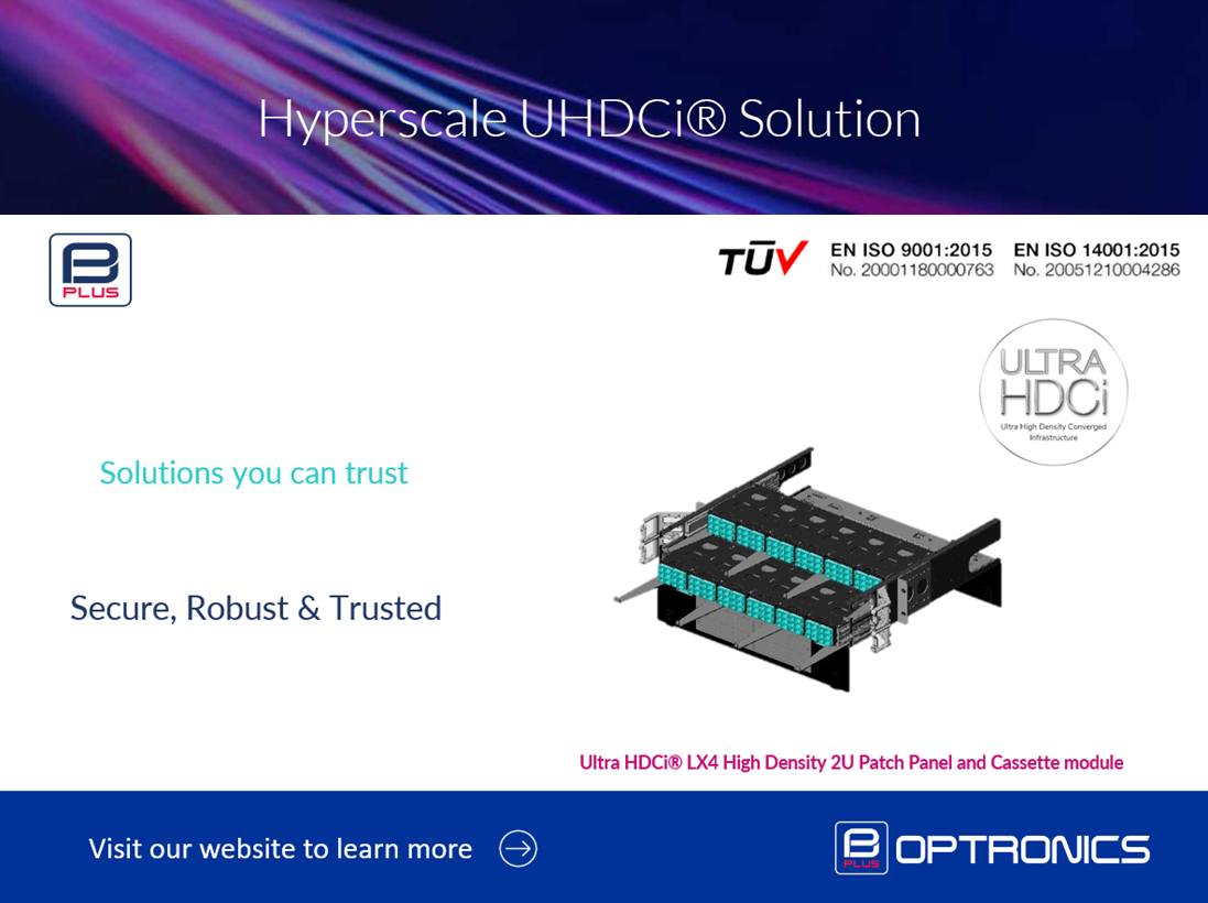 Optronicsplus's tweet image. Ultra HDCi® LX4 High Density 2U Patch Panel and Cassette module by Optronics®mailchi.mp/b08d8c557cd2/u…
#optronics #structuredcabling #fibreoptic #datacentres #telecommunication #network