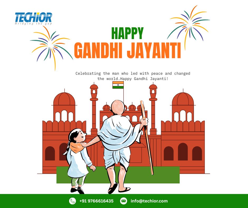 TechiorSolution's tweet image. Honoring Mahatma Gandhi, whose vision of truth and non-violence continues to inspire humanity toward peace and unity.
..
.
#GandhiJayanti #MahatmaGandhi #Peace #Truth #NonViolence #Inspiration #FatherOfTheNation