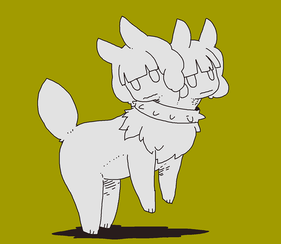 「あさらくがき」|大鳥のイラスト