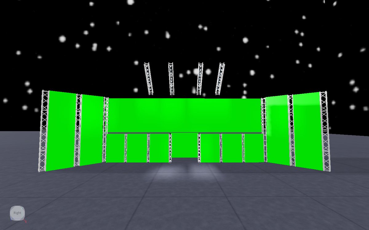 ArchivesD3s's tweet image. SOME STAGE I MADE FOR @ROBLOX_CGW NEBULA STAGE !! 1st/2nd Is Preview! Trons I made for Pvint! #rowrestling #robloxstudios