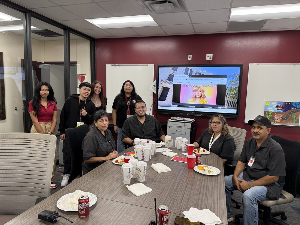 Today we celebrated our amazing custodians with a special luncheon! 🧹✨ Their hard work keeps North Side shining, and we’re so thankful for all they do for our students and staff every single day. 💛🖤 #SteersUp #CustodianAppreciation