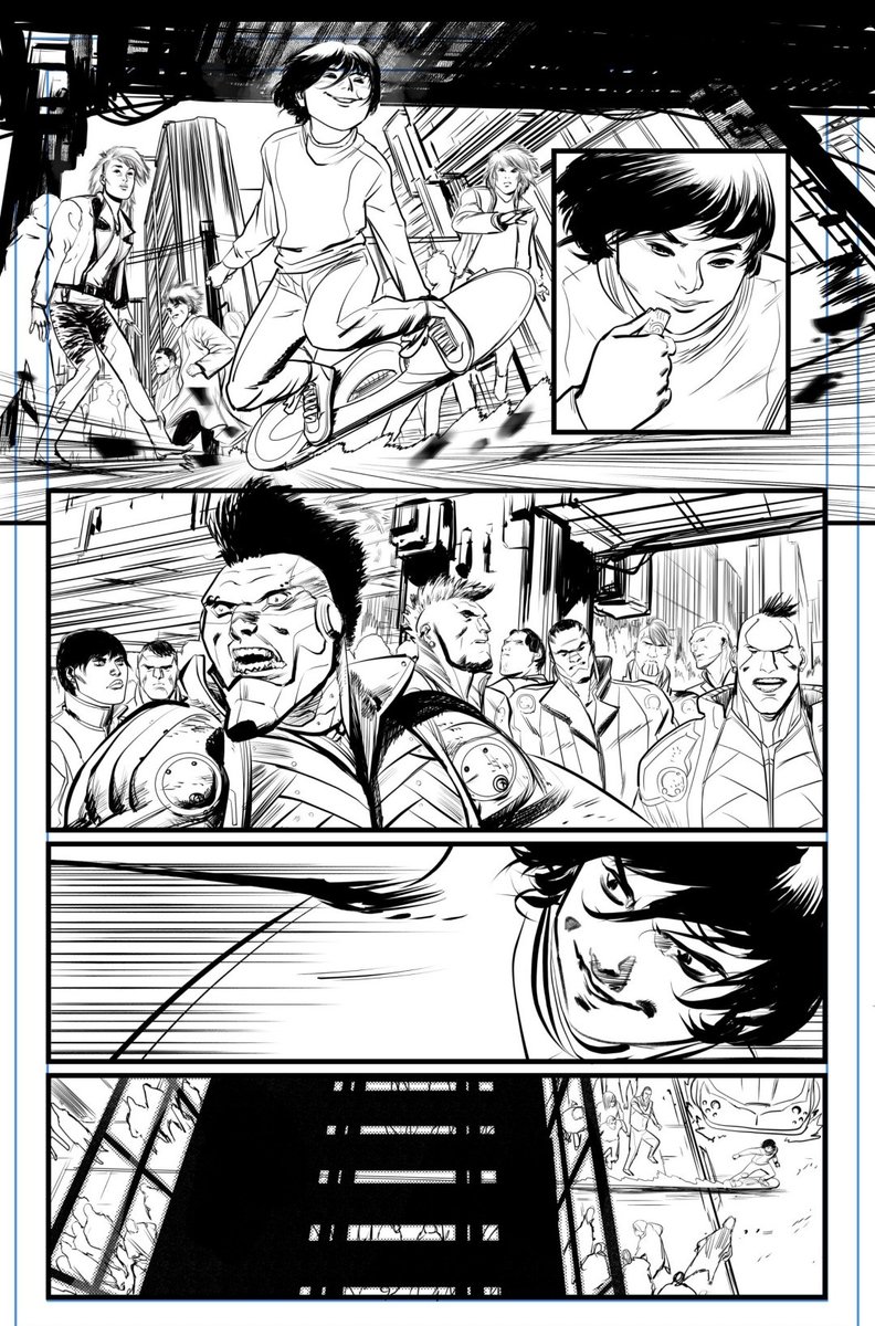 jordi_pz's tweet image. Otomo vibes 
#scifi #cyberpunk #MakeComics #indiecomics