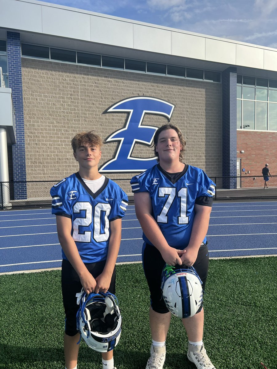 Kade Kreider and Brixton Hevener are this week’s Scout Team Players of the Week!  The team is ready to roll for tomorrow’s Homecoming game thanks to their consistent effort that was #AboveTheLine Let’s go Bears!