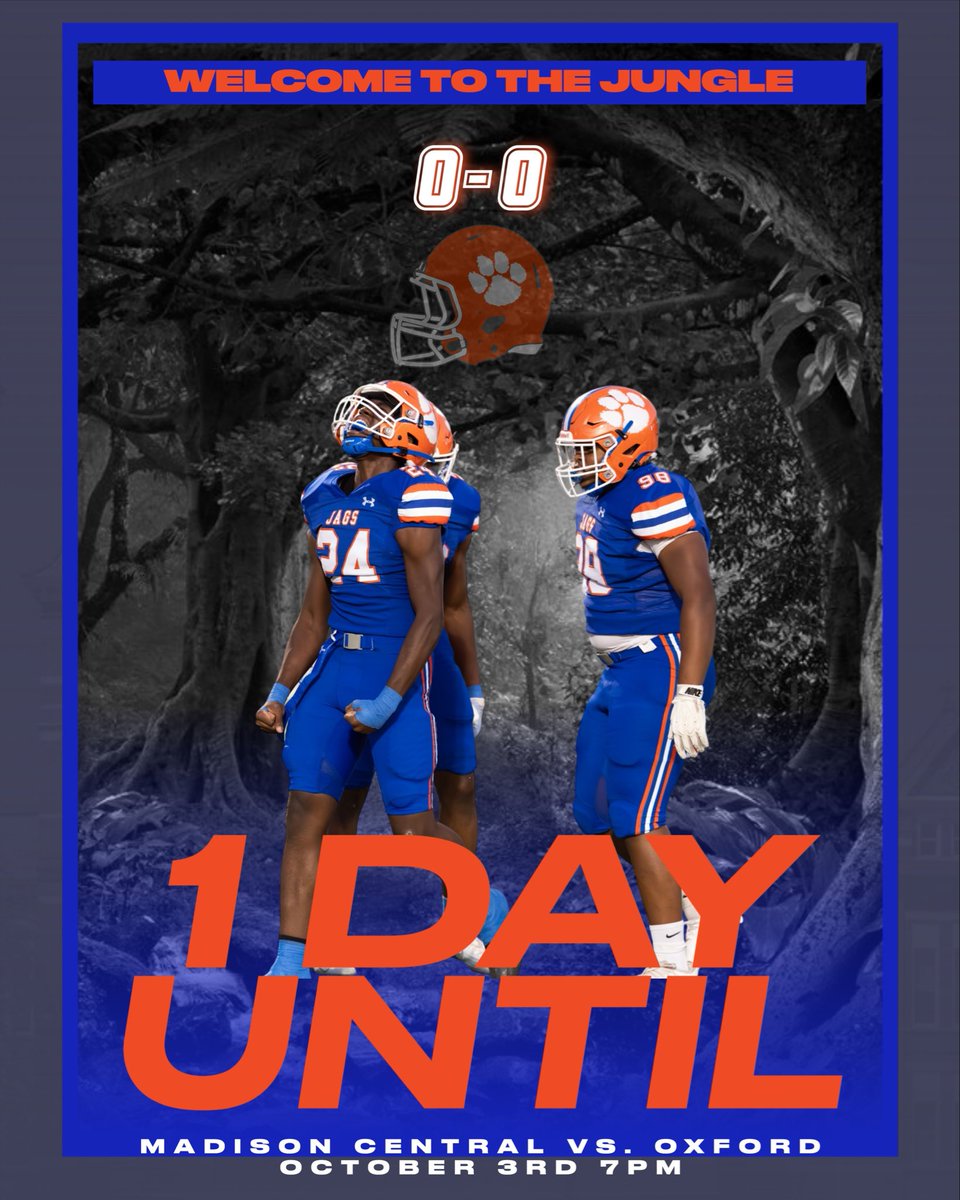 MCJags_Football's tweet photo. One more sleep until Gameday #RegionPlay #PackTheJungle #GoJags #PinkOut https://t.co/5z3b6ZnDG3