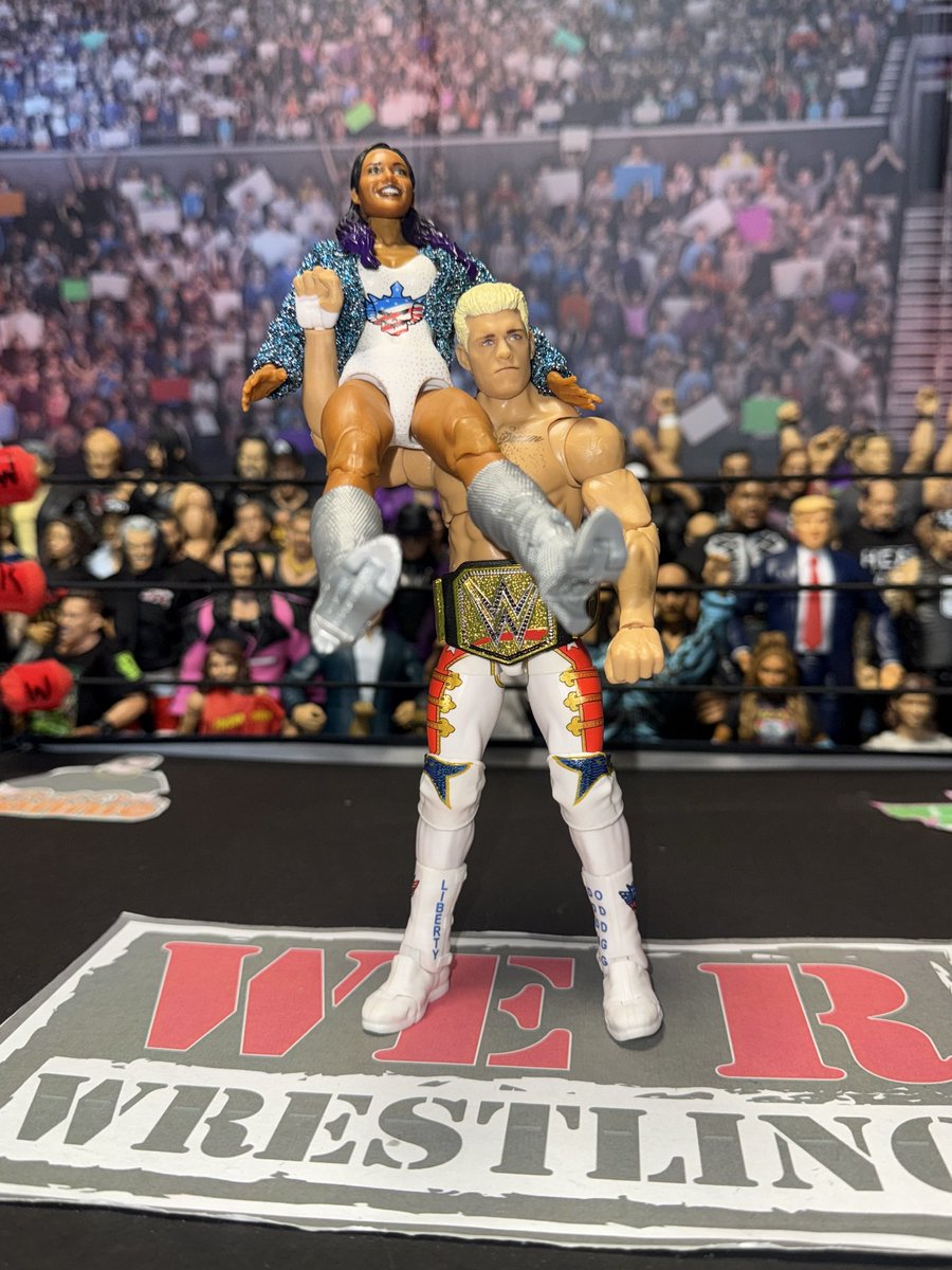 “WRESTLING HAS MORE THAN ONE ROYAL FAMILY” 

WWE Mattel Creation Ultimate Edition Cody &amp; Brandi  Rhodes 2-Pack Review Coming Soon 👀 

#wwefigures #wwemattel #toys #collectibles #toyhunt #wwetoys #wweactionfigures #americannightmare #codyrhodes #wrestlemania40 #wweultimateedition