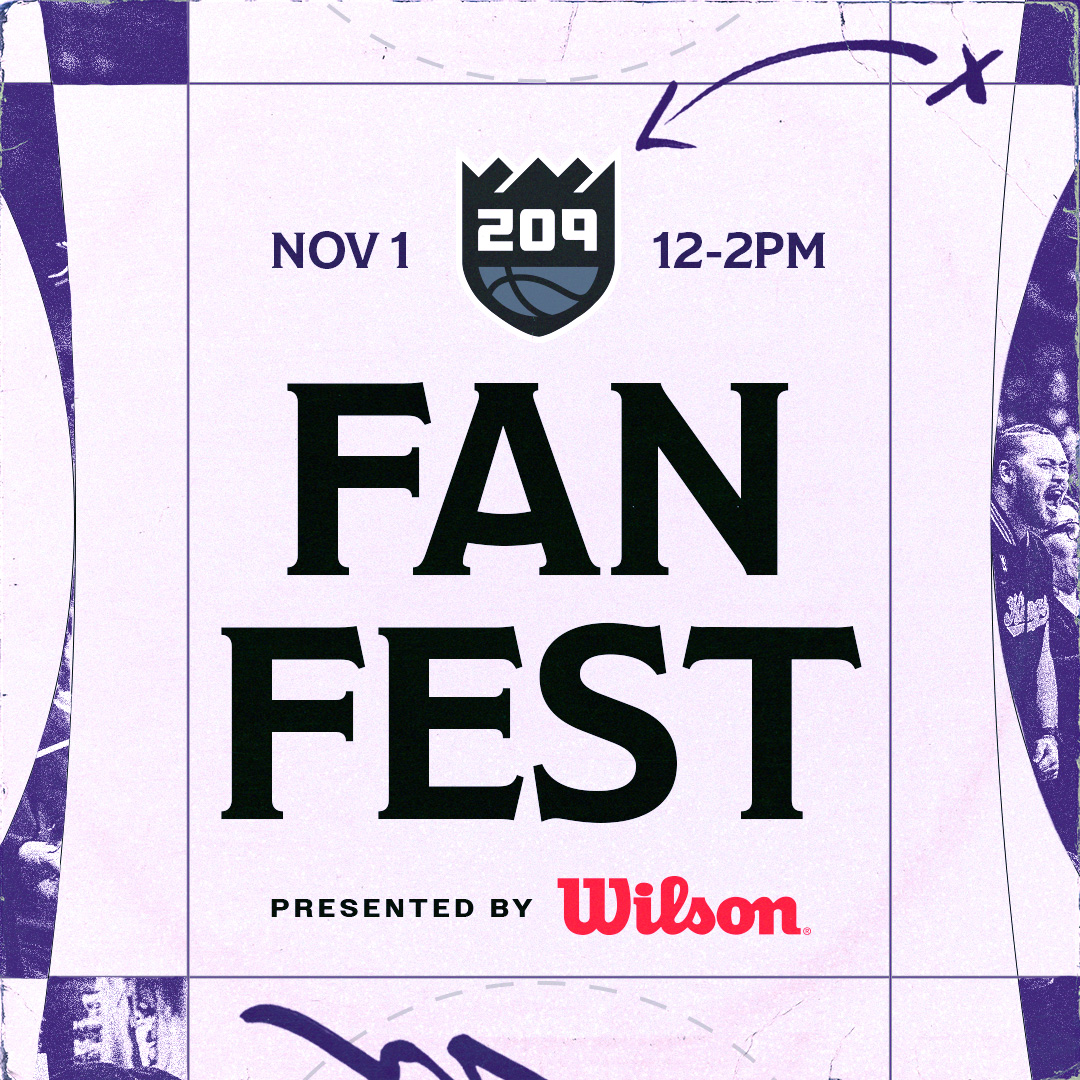 save the date 📆 

Join us on Nov. 1 at 12PM for the #WilsonFanFest2025 to help kick off the 2025-26 Stockton Kings season!