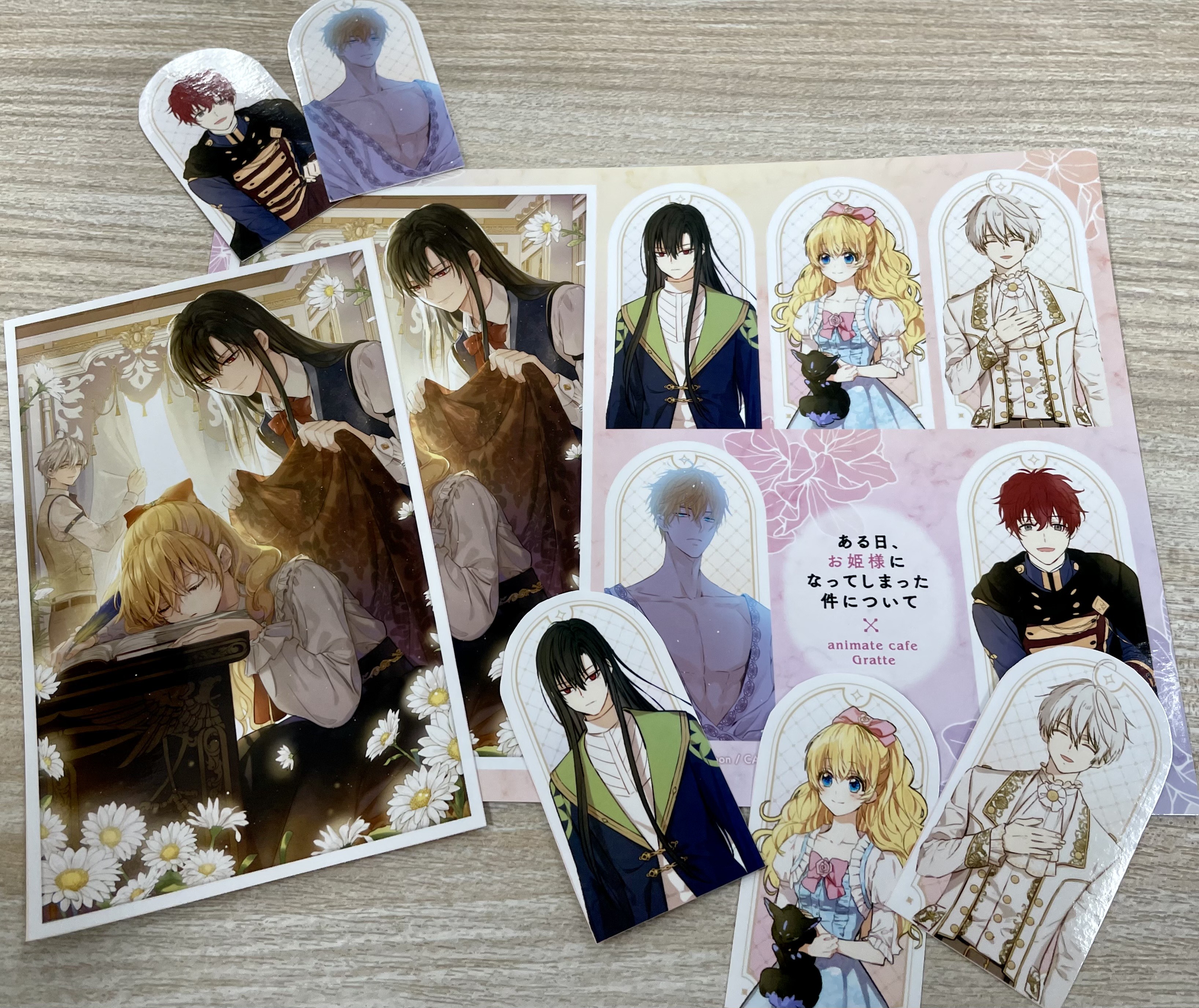 ある日、お姫様になってしまった件について グラッテ アクリルコースター 全種類 ある日、お姫様になってしまった件について」12巻発売記念Gratte