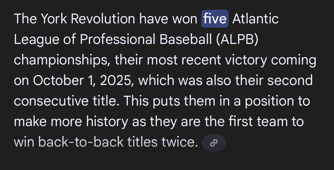 York Revolution tweet media