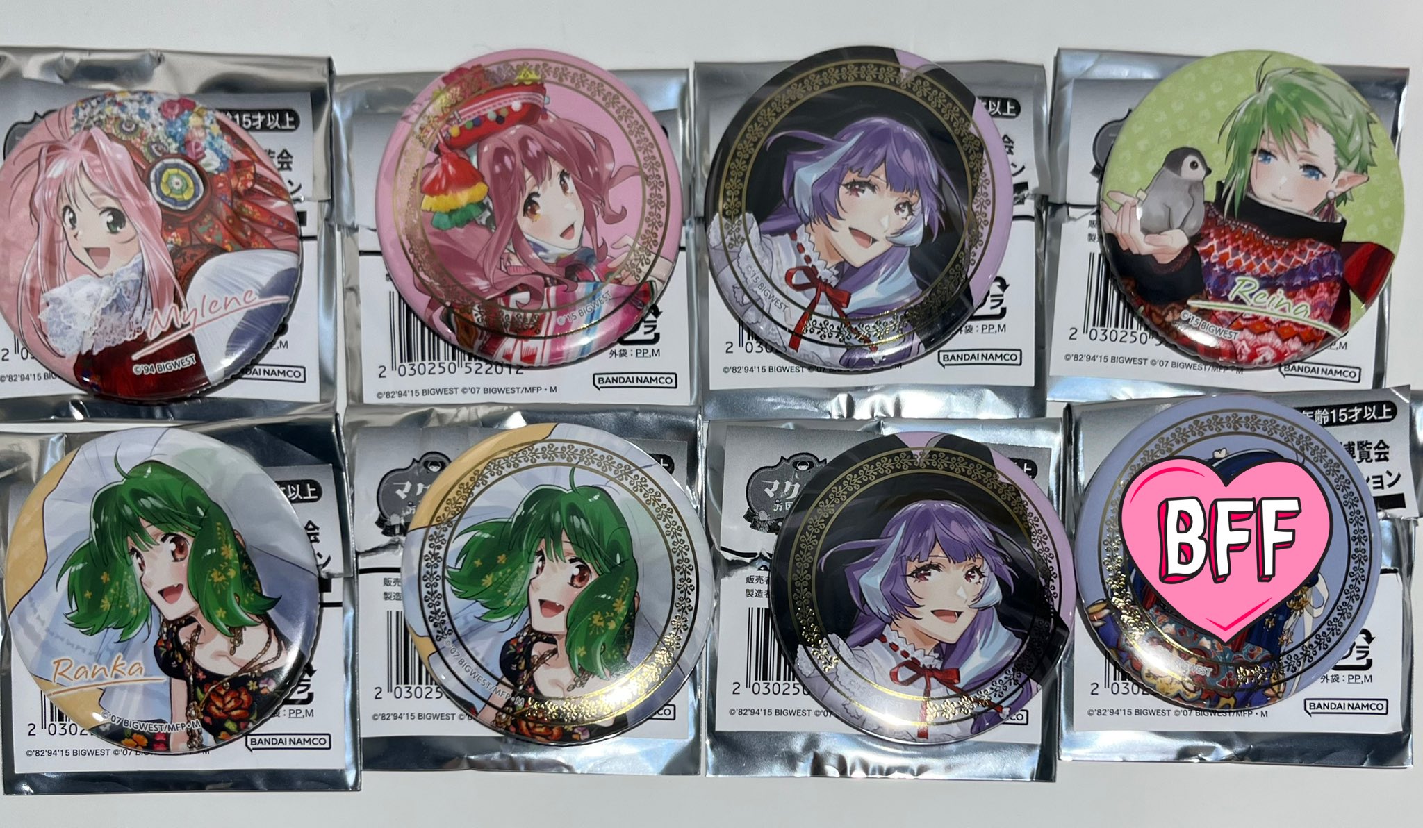 マクロス　ランカ　缶バッジ グッズ-バッチ】ぴくりる！ 『劇場短編マクロスF ～時の迷宮