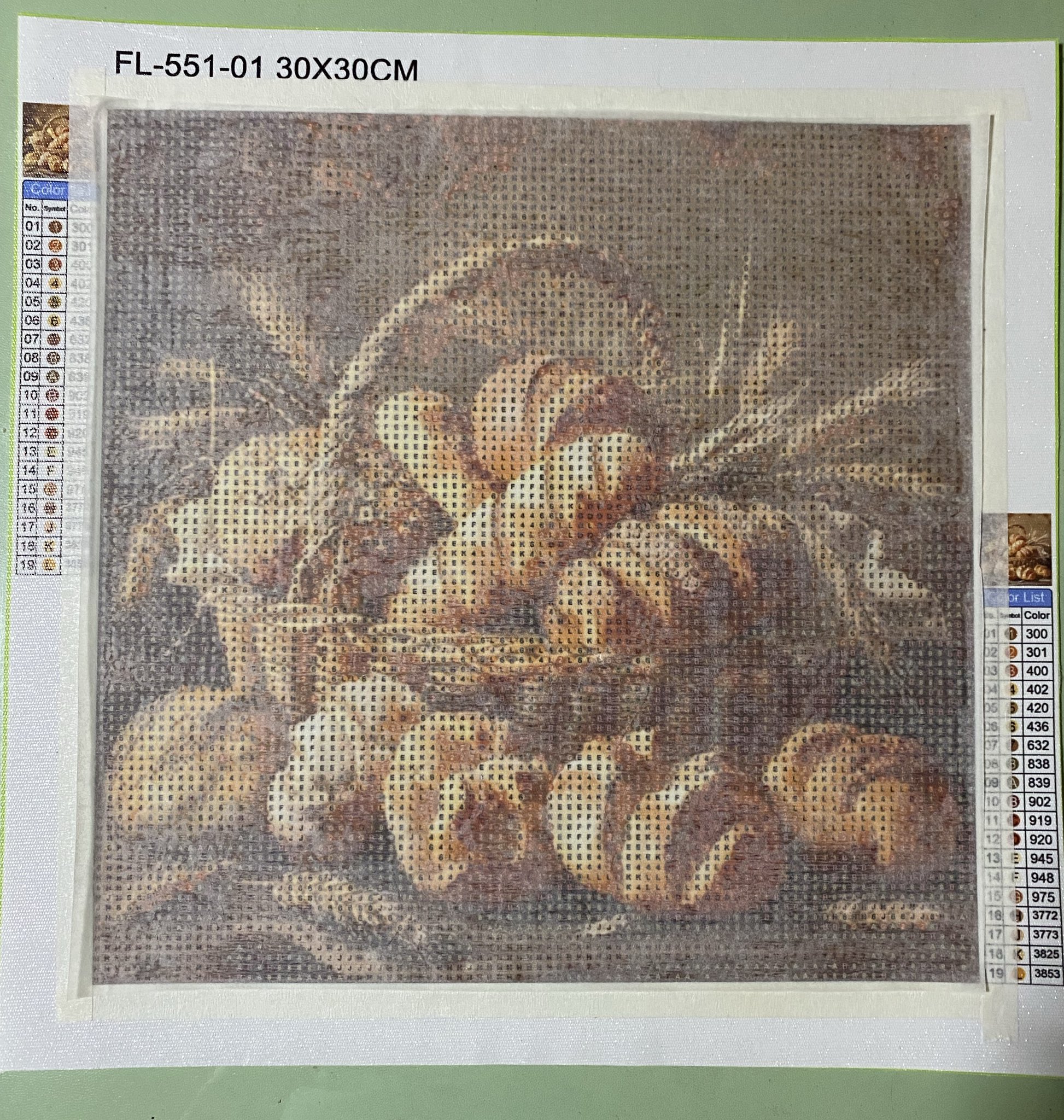 ma.yu.don様 オーダー ダイヤモンドアート 8-17 ma.yu.don様