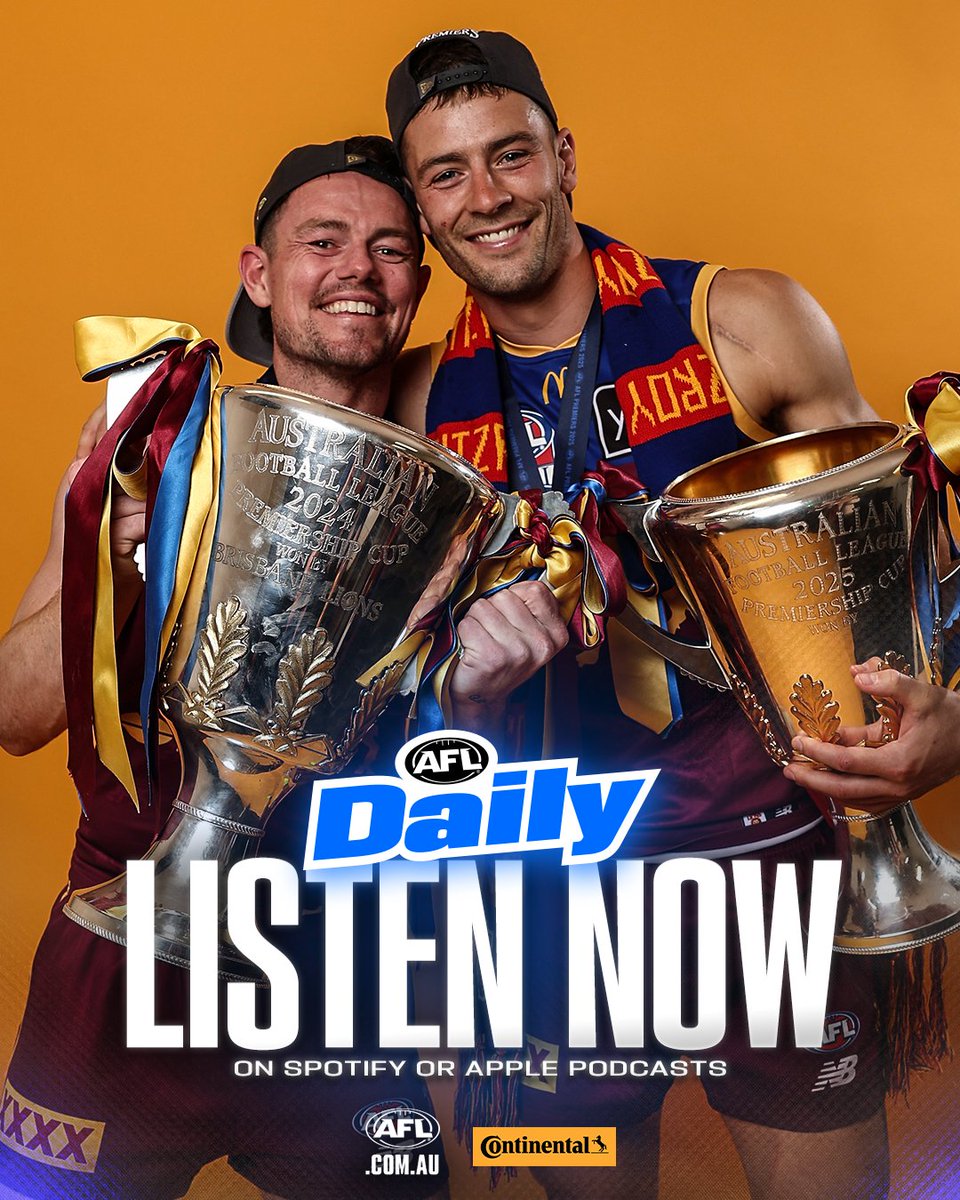 "He does sit very comfortably alongside the greats of the previous Brisbane era" 🙌

<a href="/barrettdamian/">Damian Barrett</a> and <a href="/JoeyPigz/">Joseph Pignataro</a> discuss the impact of a star Brisbane midfielder on AFL Daily: afl.com.au/news/1435910